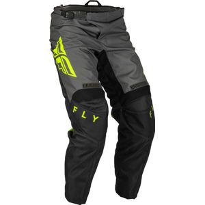 Fly Racing - F-16 Motorbroek - Zwart - 600D Polyester - Comfortvoering van Mesh