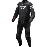 Macna Tracktix - Dames Leren Combi Pak - Zwart - CE Level 2 Protectie