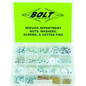 Bolt Doosmoeren, ringen, schroeven, pinnen 422 stuks