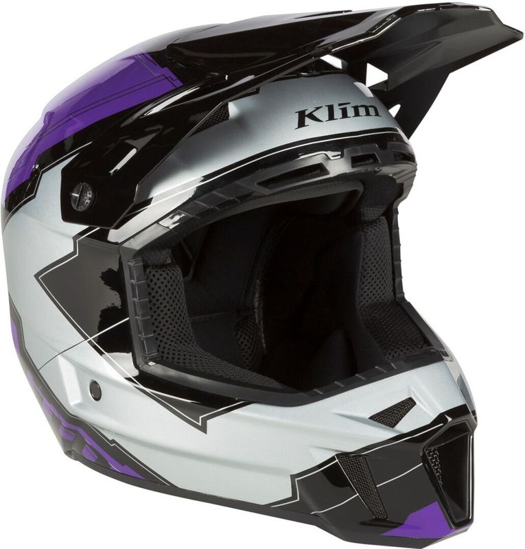 Klim - F3 Offroadhelm - Zwart - Composiet - Lichtgewicht