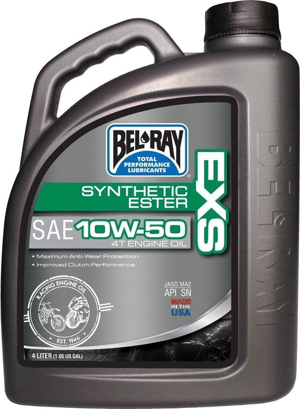 Bel-ray - EXS 10W-50 Motorolie - 4L - Synthetische Ester - 100% Synthetisch