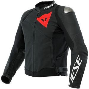 Dainese Sportiva Geperforeerde motorfiets lederen jas