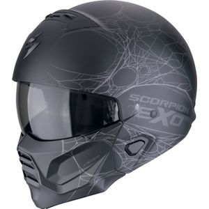 Scorpion EXO Combat II Spiderweb Jet Helm