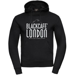 Black-Cafe London Classical Hoodie