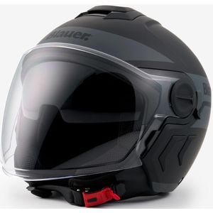 Blauer - Demi Jet DJ-01 - Jethelm - Zwart - Polycarbonaat