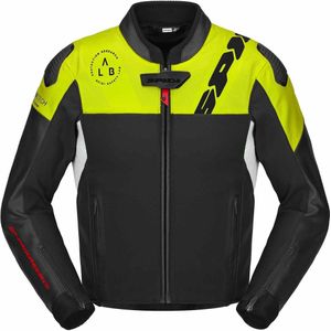 Spidi DP Progressive Hybrid Motorfiets lederen jas