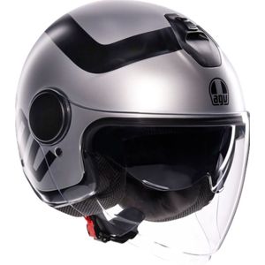 AGV - Eteres Rimini - Open Helm - Matgrijs/Zwart - Polycarbonaat