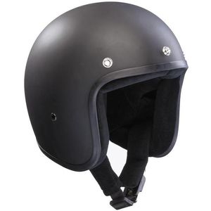Bandit Jet Zwarte matte Jet helm