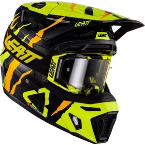 Leatt 8.5 Tiger Motorcross helm met bril