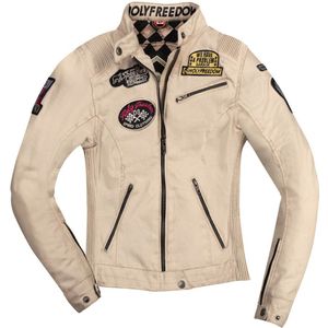 HolyFreedom Quattro Waxed Dames Motorfiets Textiel Jas