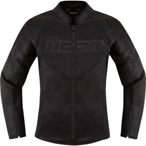 Icon Hooligan Motorfiets Textiel Jas Dames