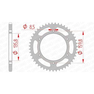 AFAM Standaard stalen kroon 35304 - 520
