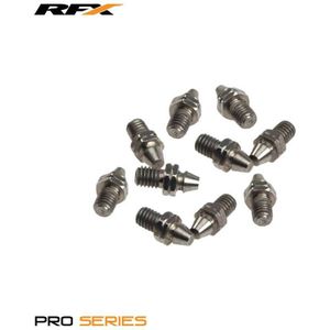 RFX Roestvrij stalen reserveschroef voor voetsteun Pro voor motorcross (10 stuks)