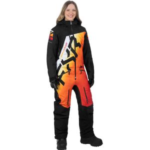 FXR CX Lite Sunrise Dames sneeuwscooterpak uit één stuk