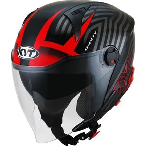 KYT D-City Lucent Jet Helm