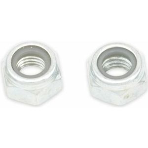 Bolt Nylstop M6 kopmoer 10mm staal 10 stuks