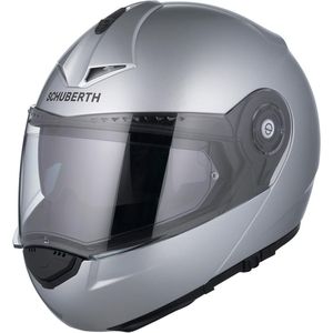 Schuberth - Systeemhelm - Glasvezel - Zwart - Antikrasvizier - Ventilatiesysteem