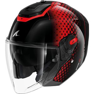 SHARK - RS Jet Stride - Motorhelm - Zwart - Thermoplastische Hars