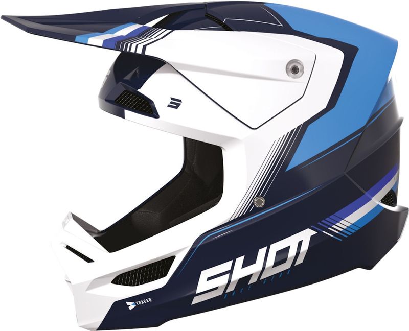 Motorhelm - SRS Synthetische Versterkte Shell - Zwart - Polyurethaan