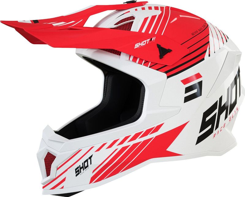 Shot - Lite Fury - Offroadhelm - Lichtgewicht - Tri-composiet schaal, Hypoallergene voering