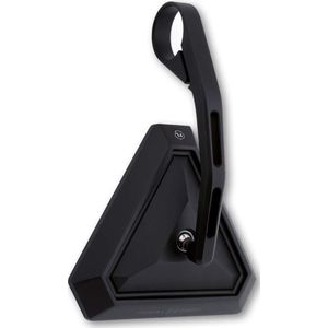 Highsider - Tetra 1111115 - Achteruitkijkspiegel - Matzwart - Driehoekig