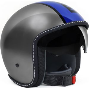 MOMO Blade Glossy Blue Jet Helm