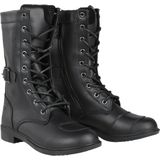 Difi - Virginia - Motorlaarzen - Zwart - Leer