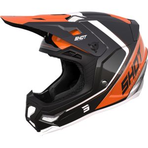 Motorhelm - Tricomposiet - Zwart - Lichtgewicht 1250gr