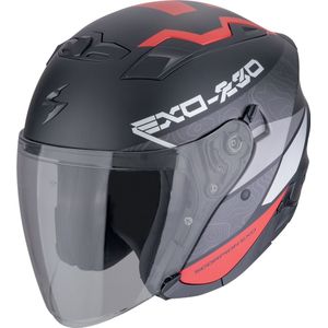 SCORPION EXO-230 - Open Face Helm - Zwart - Polycarbonaat