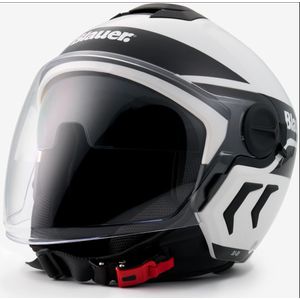 Blauer - Demi Jet DJ-01 - Jet Helm - Blauw - Kunststof
