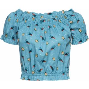 Queen Kerosin Oldschool Tattoo Dames Blouse