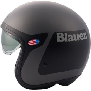 Blauer - Pilot GO - Jethelm - Zwart - Kunststof