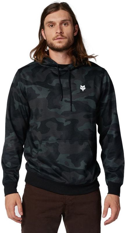 Fox - Head Pullover Hoodie - Zwart - Fleece