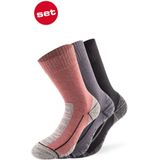 Lenz - Performance - Sportsokken - Zwart/Antraciet - 3 Paar