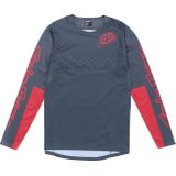troy lee designs sprint trui met lange mouwen blauw rood