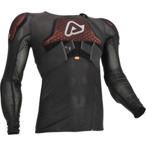 Acerbis - Flux Air - Lichaamsbeschermer - Zwart - Ademend Mesh-Materiaal