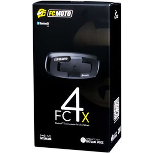 Cardo FC4X FC-Moto Edition Bluetooth Communicatiesysteem Single Pack