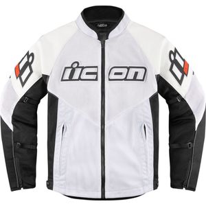 Icon Mesh AF Motorfiets lederen jas