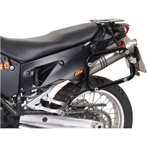 SW-Motech EVO zijdragers - Zwart. KTM LC8 950 / 990 Avontuur.