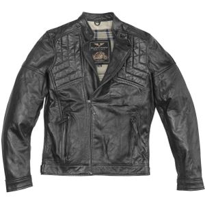 Black-Cafe London Philadelphia Motorfiets lederen jas