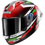 SHARK - Aeron-GP FIM Racing 1 - Integraalhelm - Carbon/Rood/Groen