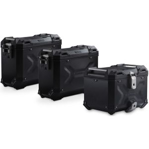 SW-Motech Adventure set Bagage - Zwart. Moto Guzzi Stelvio (23-).