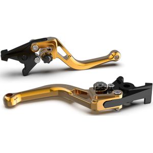 LSL Clutch hendel BOW L66R, kort, goud/zwart