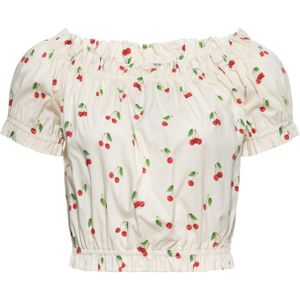 Queen Kerosin Cherry Dames Blouse