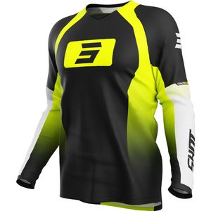 Shot - Draw Instinct - T-shirt - Geen Kleur - Anatomische Snit, Lycra Paneel, Raglanmouwen