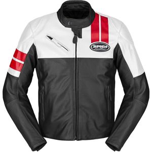 Spidi - Roar - Motorjas - Zwart - Italiaans Rundleer - Klasse AA