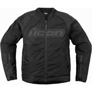 Icon Overlord3 Solid Motorfiets textiel jas