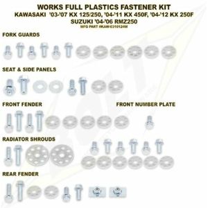 Bolt KTM Complete Plastic Schroef Kit