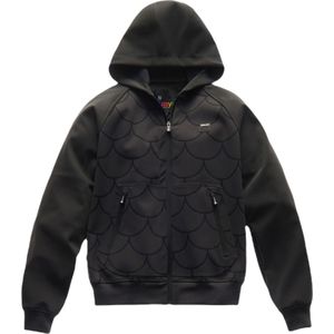 Blauer Easy Man Fish waterdichte motorfiets hoodie met rits