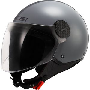 LS2 - OF558 Sphere Lux II - Open Helm - Zwart - Kinetic Polymer Alloy